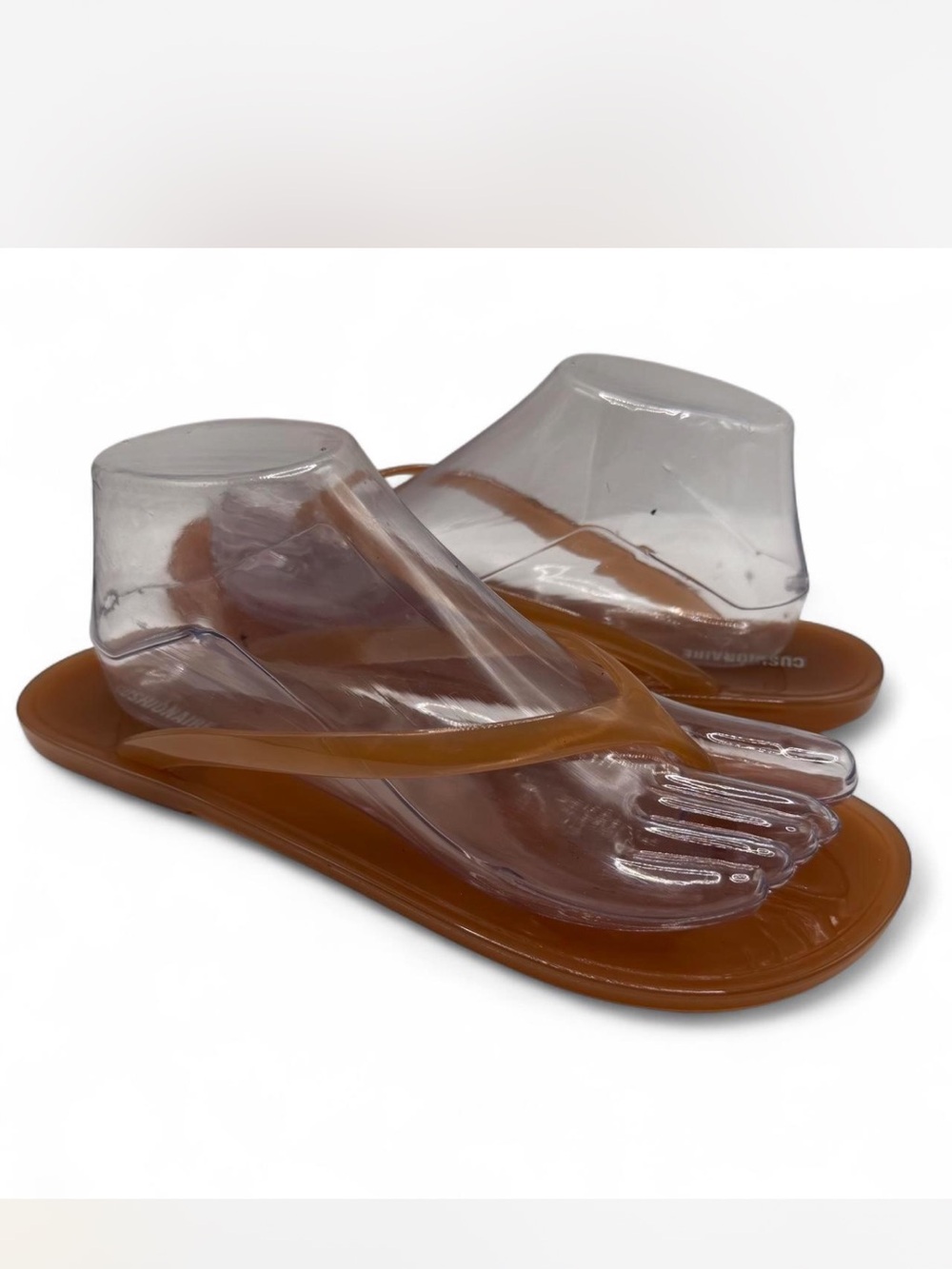 Cushionaire Splash Jelly Flip Flops